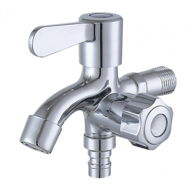 Grifo doble lavadora y fregadero best sale