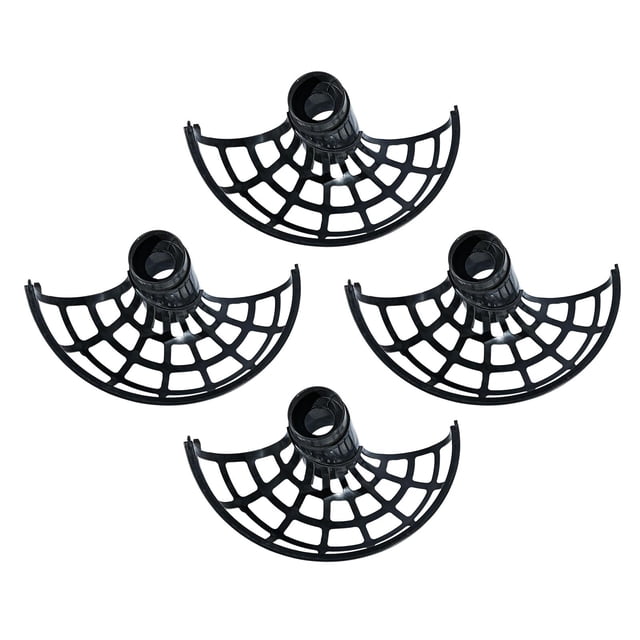 4x Máquina de Tenis Portátil con Pistas de Pelotas, Accesorios de Expansión para Lanzador, Reemplazo de Robot, Máquina de Lanzamiento, Órbitas para