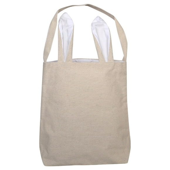 Organisateur de Rangement en Tissu Panier de Pâques / Sacs Lapin de Pâques avec Poignée / Panier de Pâques Lapin pour Chasse aux Œufs Bonbons et Cadeaux Seau de Transport Rangement de Literie, Organisateur de Placard, Rangement Pliable, Tiroirs