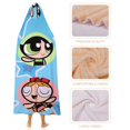 thumbnail image 4 of The Powerpuff Girls Wearable Blanket Cloak Arctic Velvet Hooded Blanket Soft Fuzzy Hoodie Blanket Cape for Adults Kids 50"x60", 4 of 8