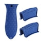 thumbnail image 1 of Juego de 3 fundas de silicona reutilizables para mangos de sartenes y ollas. Azul, 1 of 9