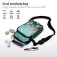 thumbnail image 6 of HELLHERO Double Layer Underarm Shoulder Bag, Polyester Shoulder Bags for Men, Women, Tulip, 6 of 6