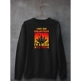 thumbnail image 3 of I'm A Witch All Year. Sweatshirt Women -Image by Shutterstock, Female Small, 3 of 4