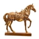thumbnail image 2 of Figuras de resina de estilo europeo, escultura de caballo grabada para dormitorio y TV. estilo c, 2 of 9