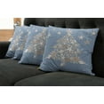 thumbnail image 2 of Ambesonne Christmas Throw Pillow Cover 4 Pack, Sea Life Theme Marine, 24", Beige Cream, 2 of 6