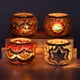 thumbnail image 2 of Set de portavelas Rancco Mosaic Glass con velas de cera de soja, 2 of 7