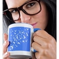 thumbnail image 2 of 3drose, Seagull Birds Silhouette, 15oz Two-tone Blue Mug, 2 of 6