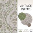 thumbnail image 4 of Cortinas Jinchan de lino texturizado, 160 x 160 cm, color verde salvia, 4 of 9