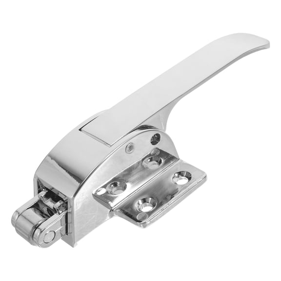 MERRYHAPY refrigerator replacement handles zinc alloy silver 1 Set (4pcs screws)
