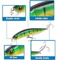 thumbnail image 3 of 5pcs 10 Cm 8g Luros Pesca Cebo Duro Artificial 3D Ojos Los para El Truchas, 3 of 9