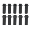 thumbnail image 3 of Clip Para Cinturón De Walkie Talkie, Construcción Resistente, 10 Piezas, Clip Para Cinturón De Radio De 2 Vías, Resistente, Profesional, Negro Seguro Para UV 5RE+ Para UV 5RC, 3 of 8