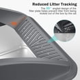 thumbnail image 4 of Siooko Extra Large Stainless Steel Cat Litter Box, XL Litter Boxes for Big Cats & Multiple Cats, Metal Litter Box with High Sides with Scoop, Easy to Clean, Dark Gray, 4 of 8