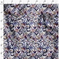 thumbnail image 3 of Soimoi Velvet Purple Fabric By the Yard - 54 Inch Wide - Ikat Fabric - Elegant and Traditional Patterns for Stylish Creations Printed Fabric, 3 of 6