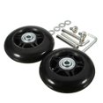 thumbnail image 2 of 2 Pack Luggage Suitcase Replacement Wheels Rubber Swivel Caster Wheels Bearings Repair Kits, 2 of 5