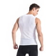 thumbnail image 2 of Men's Ultralight Baselayer Mesh Sleeveless Shirt Cycling Running Sports Base Layer Undershirt, 2 of 7