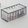 thumbnail image 2 of Under 10 Home Textile Storage Household Foldable Mesh Underwear Storage Box Socks Bra and Panties, 2 of 3
