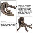 thumbnail image 2 of Vintage Cast Iron Wall Hooks Decorative Rustic Swivel Coat Hooks Decorative Wall Hook Hat Rack Hangers, 2 of 5