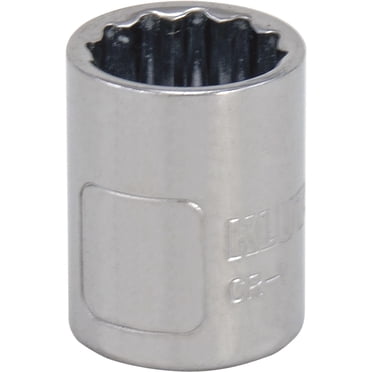Klutch Socket, SAE, 3/4in., 3/8in.-Drive, 12-Pt.