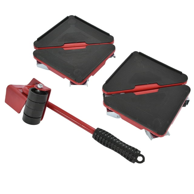Furnitures Mover Tool, 360 Degree Rotatable Heavy Duty Furniture Lifter Appliance Roller With Pulley for Refrigerators for Sofas for Table