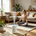 thumbnail image 6 of FastXmas Portable Mini Humidifier USB Desktop Cool Mist Humidifier With Changing Night Light Large Mist Volume Quiet & Small Humidifier For Car Home Office Bedroom, 6 of 8