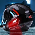 thumbnail image 4 of ziyahi Flip up Modular Full Face Motorcycle Helmet Street Motocross One Size Adult Red, 4 of 9