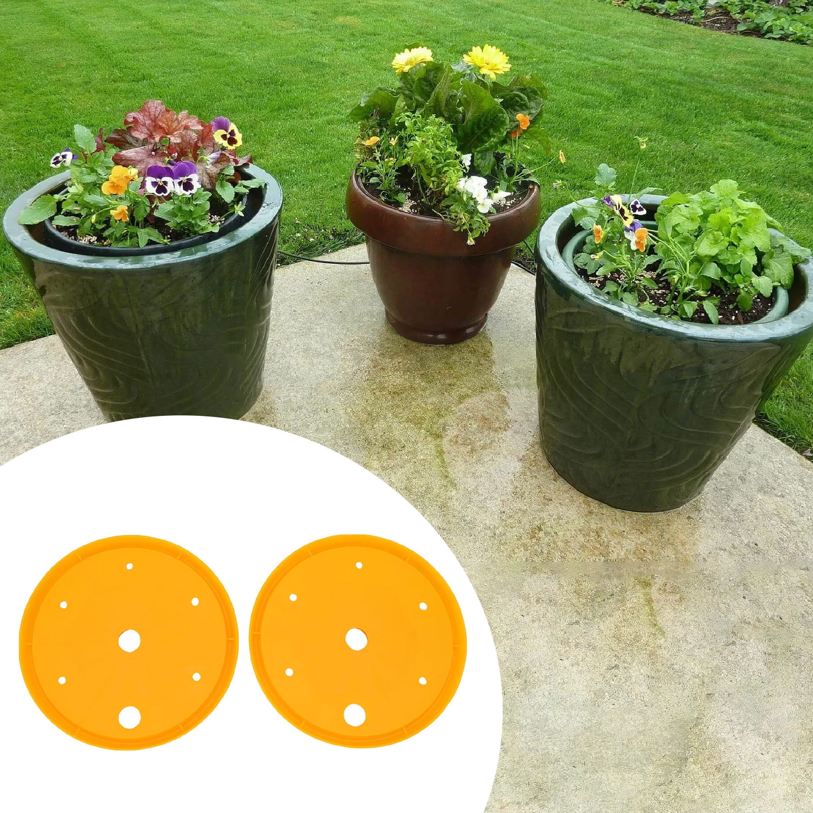 Tall Flower Pot Fillers Use Less Potting Soil,Round Planter Insert for Large Pots for Tall Flower Pots Plant Containers
