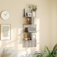 thumbnail image 5 of Corner Floating Shelves - Rustic Wall Mounted Storage for Home, 5 of 9