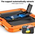thumbnail image 3 of for iPad Air 11 inch (2026 M4/2025 M3/2024 M2) Case, 3in1 Heavy Duty Shockproof Tablet Case with Stand, Shoulder Strap, Orange, 3 of 7