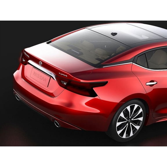 For Nissan Maxima Smoked Taillights Film Overlay Taillamps Covers