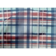 thumbnail image 3 of oneOone Cotton Poplin Fabric Madras Check Decor Fabric Printed BTY 42 Inch Wide, 3 of 3