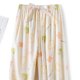 thumbnail image 5 of Pantalones de Piernas Anchas Casuales para Mujeres Impresión de Moda Pantalones de Longitud Completa Elásticos Regulares para Uso Casual, 5 of 5
