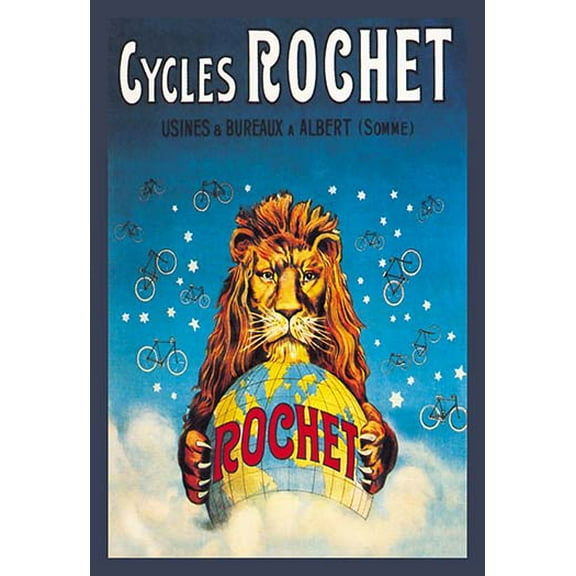 Cycles Rochet Museum quality giclee print canvas wrap(20" x 30")