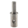 thumbnail image 1 of Ice Auger Drill Adapter Fits Drill Cinchhuck: 1/2 Plus And 1/4 Inch Hole For 1/4 Inch-20 Wing Bolts, 1 of 5
