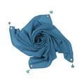 thumbnail image 3 of Womens Solid Chiffon Square Scarf Lightweight Head Neck Wrap Bandana, 3 of 5