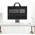 thumbnail image 2 of Adjustable Travel Carrying Case for 24''Desktop Monitor(Universal), Protective Storage Bag for Monitor Dust Cover with Carry Handle for 24 inch Screen and Accessories（black）, 2 of 5