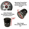 thumbnail image 3 of Proven Part 4 Oil Filters 8 Quarts 30W Oil Fits Kohler 52-050-02-S, Fits Briggs, 3 of 7