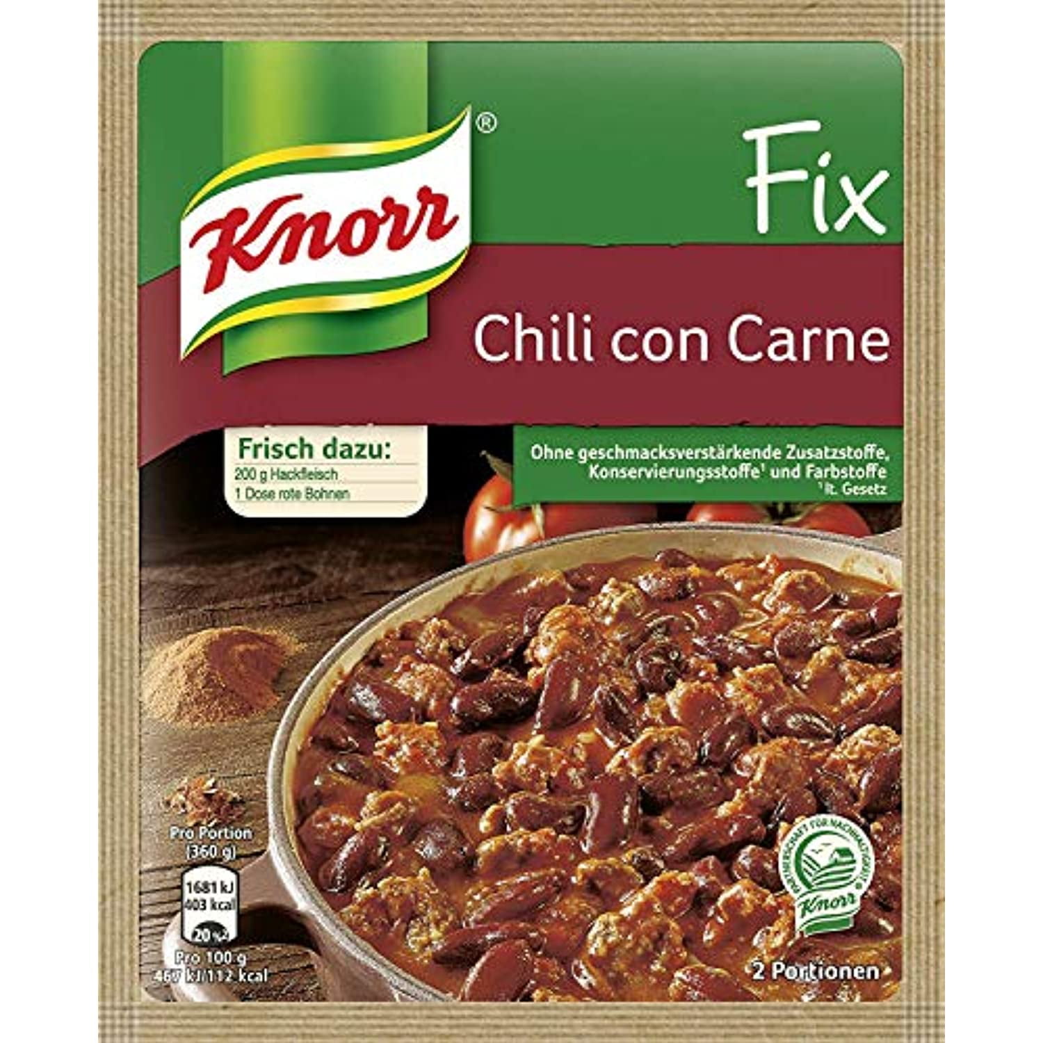 Knorr Fix Chili Con Carne