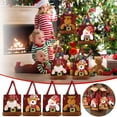 thumbnail image 5 of Hot Sale！Christmas Gift Doll Bags,2023 New Christmas Knitted Doll Gift Bags,Christmas Dwarf Rope Candy Gift Bag,Santa Snowman Doll Storage Bag,Drawstring Reusable Fabric Bag Xmas Favor Bags, 5 of 5
