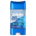 thumbnail image 2 of Gillette SkinShield Clear Gel Antiperspirant and Deodorant for Men Freshwater Timber Scent, 2 of 11