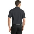 thumbnail image 2 of Port Authority Dry Zone Grid Polo-L (Battleship Grey), 2 of 5