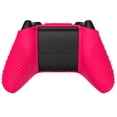 thumbnail image 2 of PlayVital 3D Studded Edition Anti-Slip Silicone Cover Skin for Xbox Series X/S, Soft Rubber Case Protector for Xbox Core Wireless Controller with 6 Black Thumb Grip Caps - Bright Pink, 2 of 9