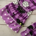 thumbnail image 4 of Mercatoo Toddler Baby Girl Halloween Outfits bat Long Sleeve Sweatshirt Tops Flared Pants 2Pcs Halloween Clothes Set, 4 of 9