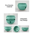 thumbnail image 6 of Orangide 1 Pack Hanging Planters for Indoor Outdoor Plants, 7 Inch Self Watering Hanging Pot with handle automatically hidden Design, Plastic Plant Pots, for Kitchen, Balcony, Garden, 6 of 6