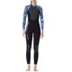 thumbnail image 2 of DivaSail Wetsuits Buceo Traje de buceo Hombre y traje de mujer de manga larga pantalones largos Cuerpo completo Traje de baño completo Deportes transpirables Pieles de buceo Mujeres Negro / azul 【XL】 seitruly OD003283-14, 2 of 7