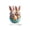 C, variant on Decorr Easter Decorations for the Home Farmhouse Colorful Bunny with Egg 2D Acrylic Easter Table Decor Spring Decor for Indoor Home Party Easter Tabletop Decoration Easter Gifts for Kids,8"