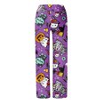 thumbnail image 5 of Kawaii Pajamas for Women Girls Cartoon Cat All Over Print Flannel Christmas Halloween Anime Soft Sleep Pajamas Pants, 5 of 5