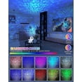 thumbnail image 3 of Star Projector Space Dog,galaxy Projector With 360adjustable Design,21 Color Modes,bluetooth Music Speaker,8 White Noises,astronaut Light Projector Fo, 3 of 5
