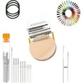 thumbnail image 1 of BotaniNest Knitting For Beginners Mini Portable Patch Darning Patchwork Weaving For Quickly Sewing Sewing Craft, 1 of 6