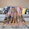 thumbnail image 5 of Custom Blanket with Photo and Text Memorial Gift for Lover, Couple,10 Photos Collage Blanket with Pictures Customized for Wife, Husband, Personalized Throw Blanket for Anniversary A Blankets, 5 of 5