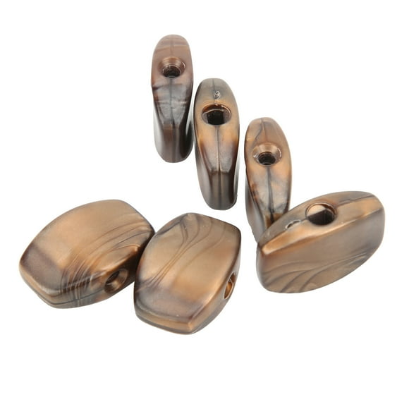 Guitar Buttons,6PCS Tuning Buttons Plastic Guitar Key Cap Guitar Plastic Button High-Precision Functionality